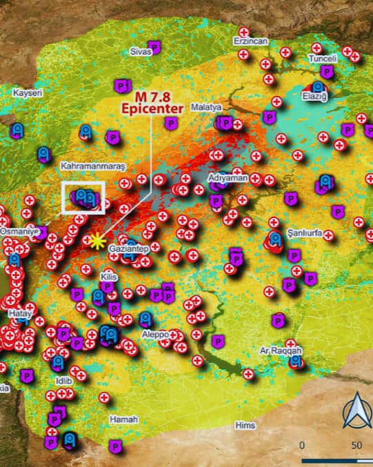 Application of map data in the real world