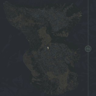 Earthquake mapping in Indonesia